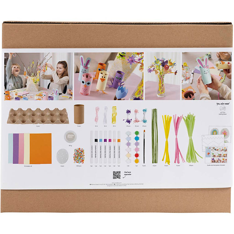 Groupe d'entreprises Creativ set printemps créatif, couleurs printanières, 1 boîte