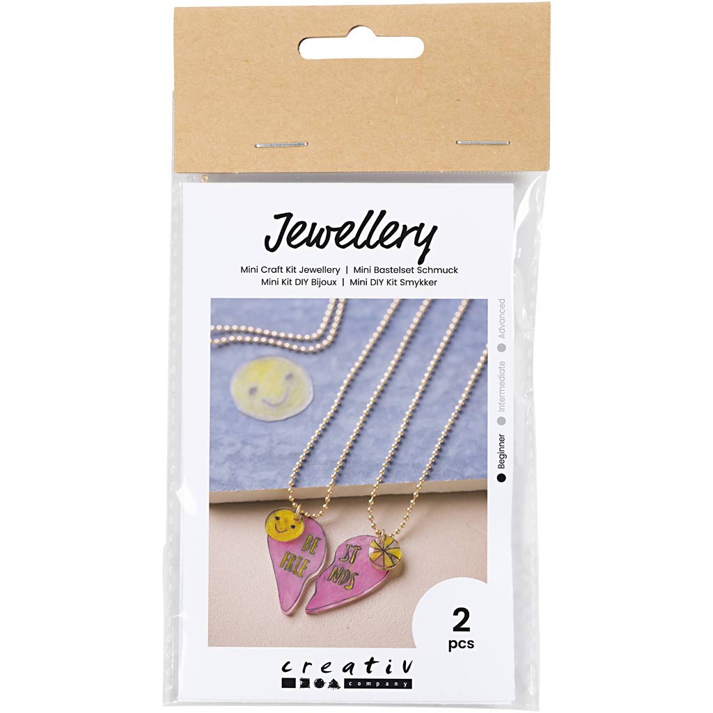 Creativ Company Mini Hobbyset Jewelry Chaînes d'amitié du film rétractable