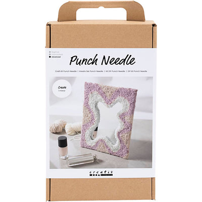 Creativ Company Hobbyset Punch Needle Spiegel décore