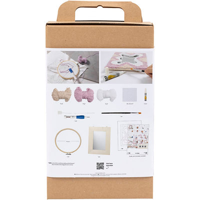 Creativ Company Hobbyset Punch Needle Spiegel décore