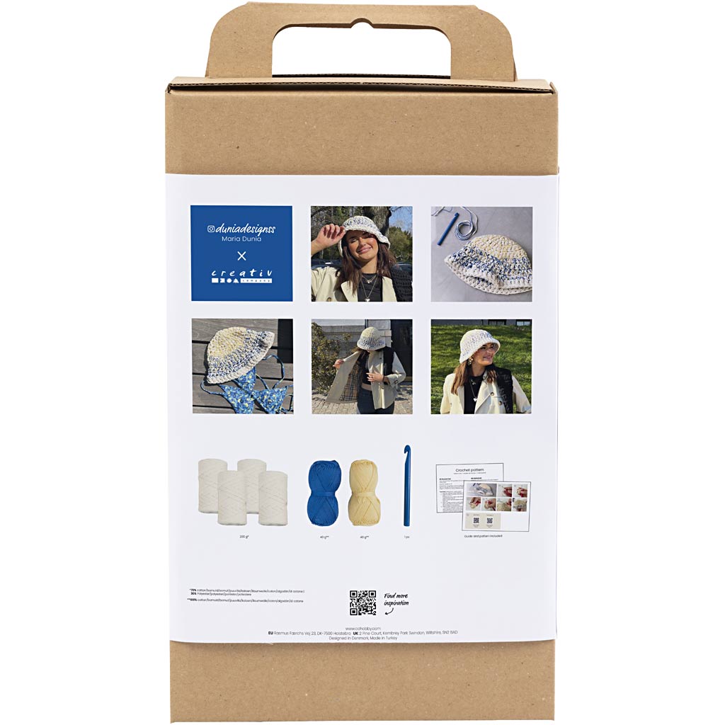 Creativ Company Hobbyset Haken Great Sun Hat