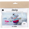 Creativ Company Mini Hobbyset Se coudre en feutre monstre