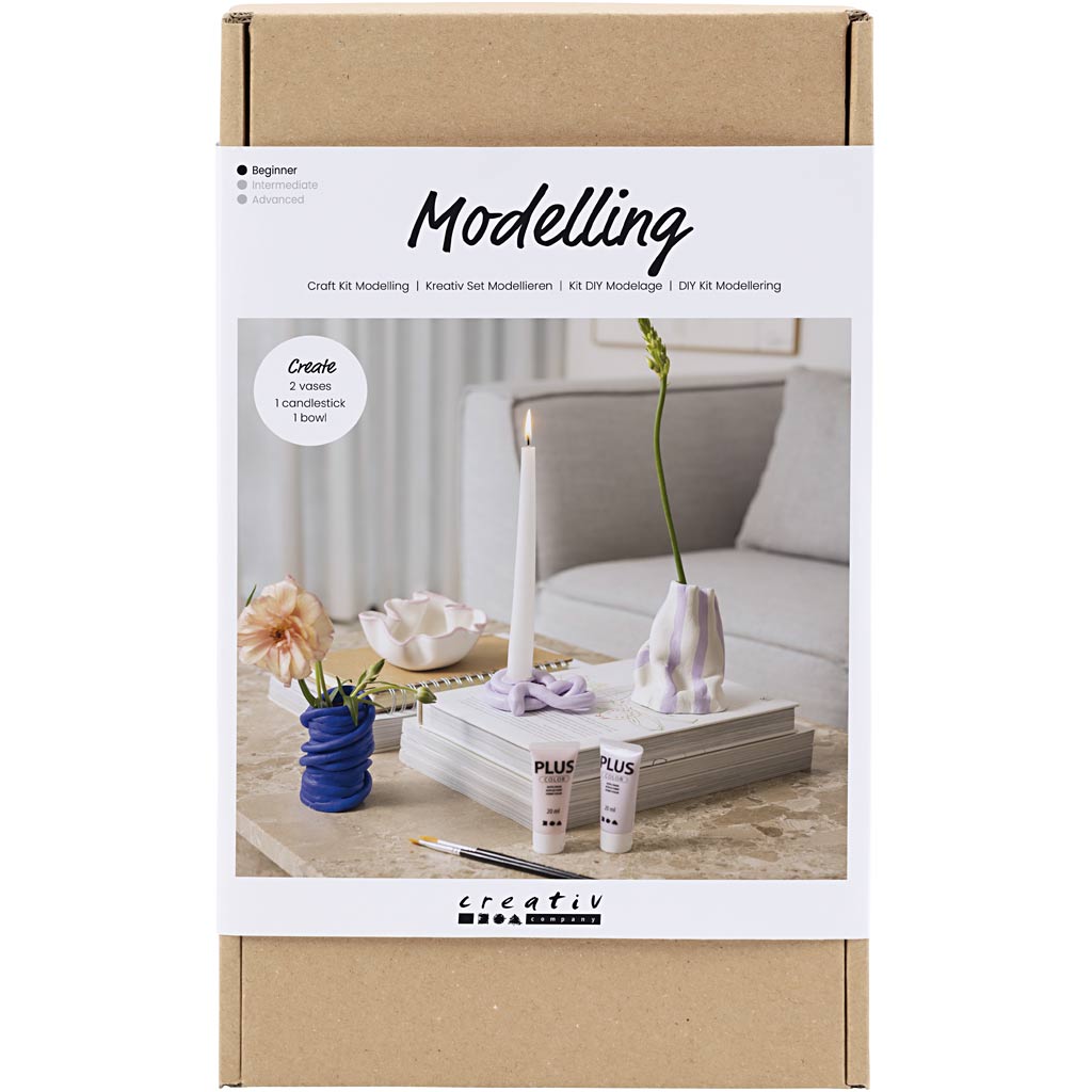 Creativ Company Hobbyset Modélisation des pots et vases