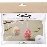 Creativ Company Mini Hobbyset Modeling Egg avec des perles, 2e. - afbeelding 1
