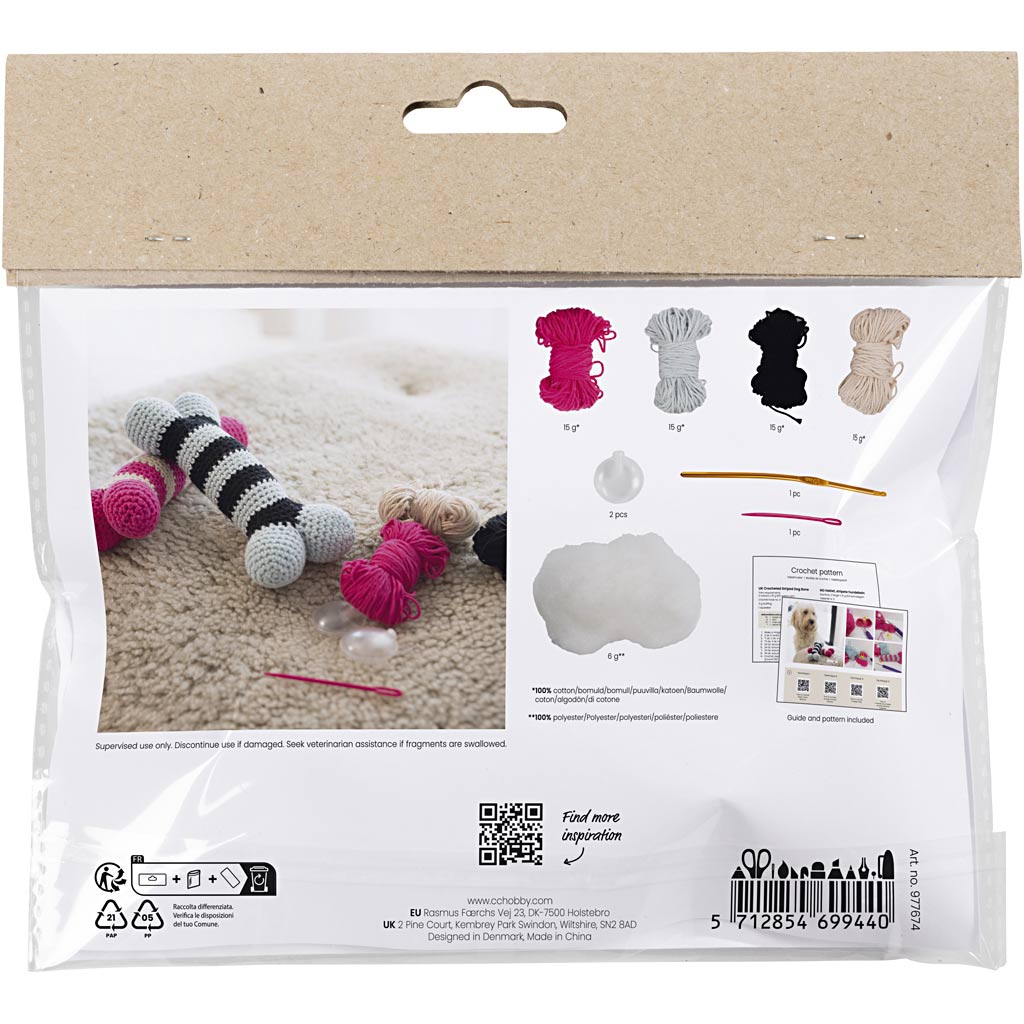 Creativ Company Mini Hobbyset Haken Dogbot