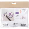 Creativ Company Mini Hobbyset Boucles d'oreilles bijoux violettes