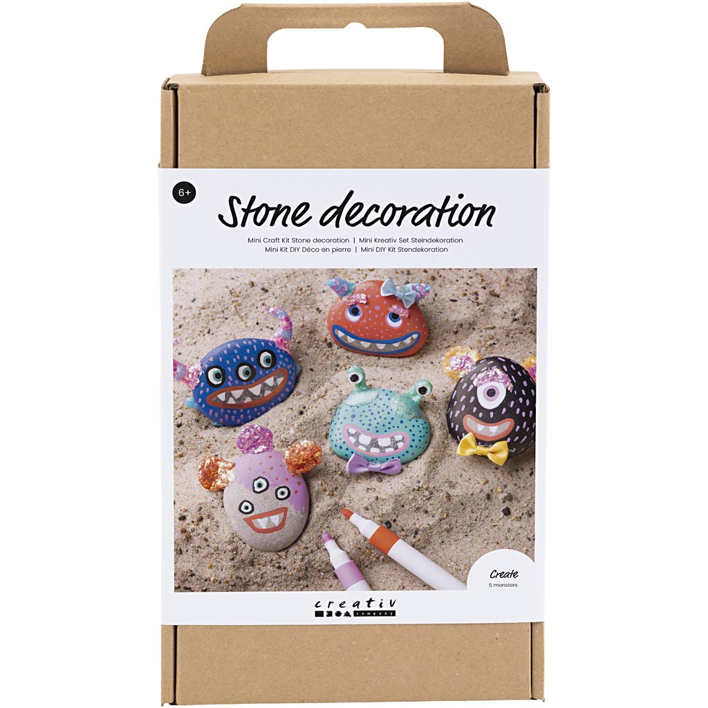 Creativ Company Hobbyset Stone Decoration Craft Set