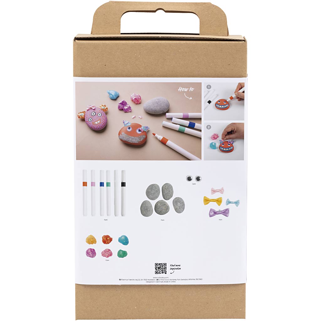 Creativ Company Hobbyset Stone Decoration Craft Set