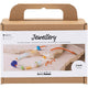 Creativ company mini hobby set bijoux, collier cool, coloré, 1 boîte