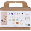 Creativ company mini hobby set bijoux, collier cool, coloré, 1 boîte