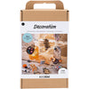 Creativ company hobby set décoration, insectes, vers et pierres tombales, différentes couleurs, 1 boîte