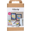 Creativ company – ensemble de couleurs, peinture par numéros, surligneurs, 1 boîte