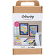 Creativ company – ensemble de couleurs, peinture par numéros, surligneurs, 1 boîte