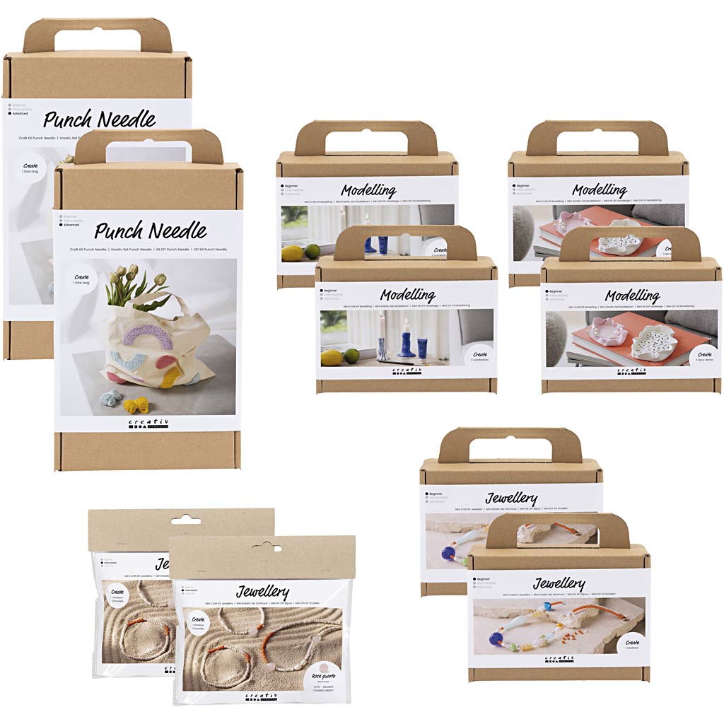 Forfait d'introduction à l'entreprise Creativ, projets d'été pour adultes, 10 coffrets 1 coffret