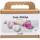 Creativ company mini kit de fabrication de savon, cœurs, rose, 1 boîte