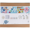 Creativ company ensemble de fabrication de savon, 2 trous, bleu, vert, orange, rose, 1 boîte