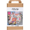 Creativ company hobby set couleurs, collage, 1 boîte