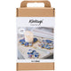 Creativ company hobby set kintsugi, dessous de verre, bleu, or, rouge clair, blanc, 1 boîte