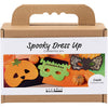 Creativ company mini hobby set costumes d'horreur, masques, couleurs d'Halloween, 1 boîte