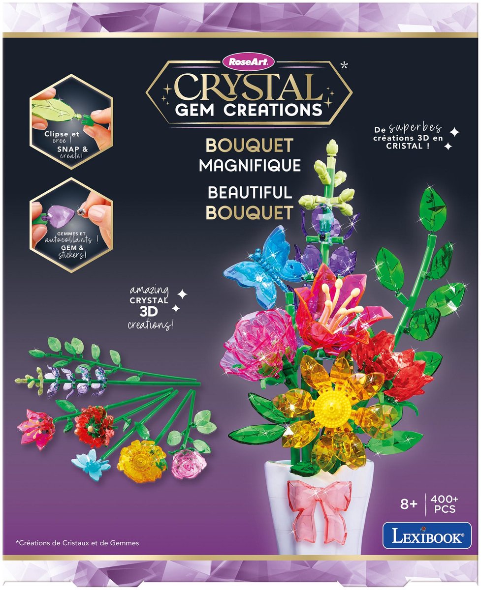 Lexibook cristal gemme beau bouquet