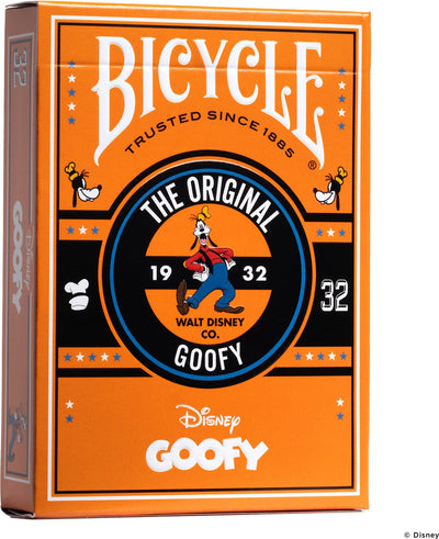 Bicycle Disney Classic Dingo - Cartes à jouer premium - Poker - Objets de collection - Créatifs
