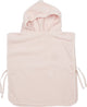 Poncho de bain Meyco baby uni - tissu éponge - rose tendre - 1-3 ans