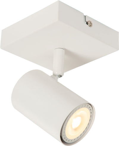Lucide amigo - spot de plafond (plafonnier) - 1xgu10 - blanc