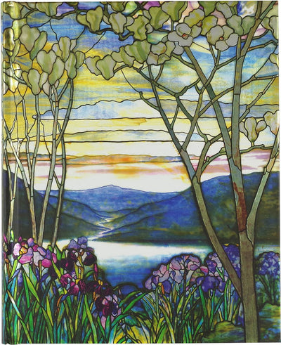 Carnet surdimensionné Peter Pauper - fenêtre Tiffany - 18x23 cm