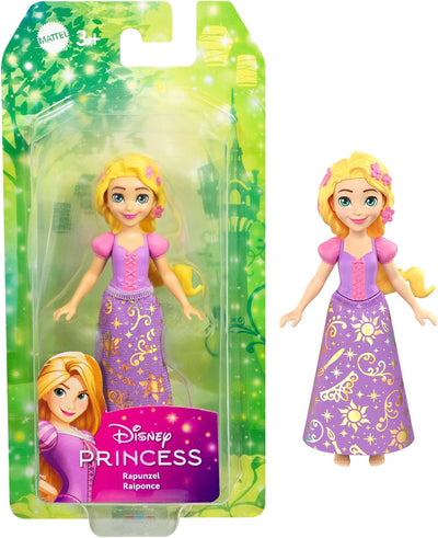 Disney princesse Raiponce Core petite poupée, petite poupée, femme, 3 ans, garçon fille, 95,4 mm, 50 g