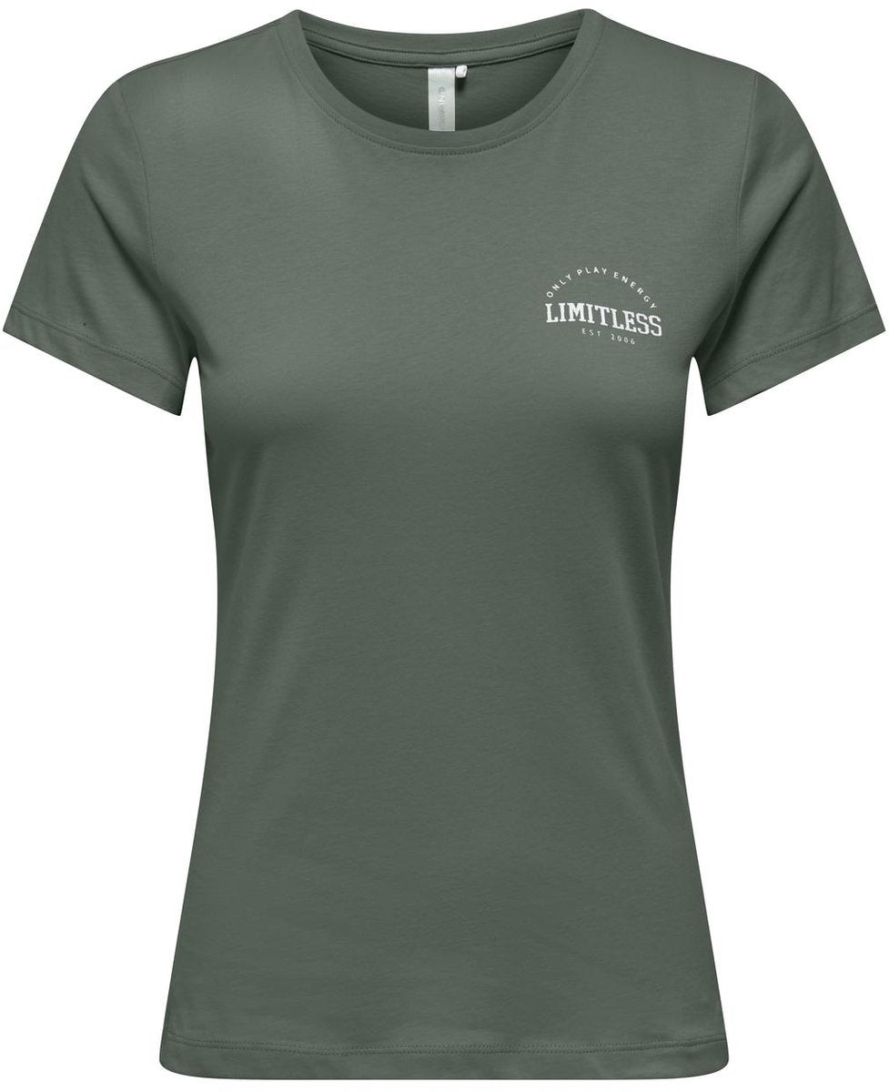 Only play cava life t-shirt de fitness pour femme 15370927-laurel - couleur vert - taille xs