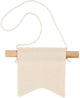 Creativ company petite bannière murale, forme queue d'aronde, h : 12 cm, l : 10,5, 300 g, naturel clair, 2 pièces 1 boîte