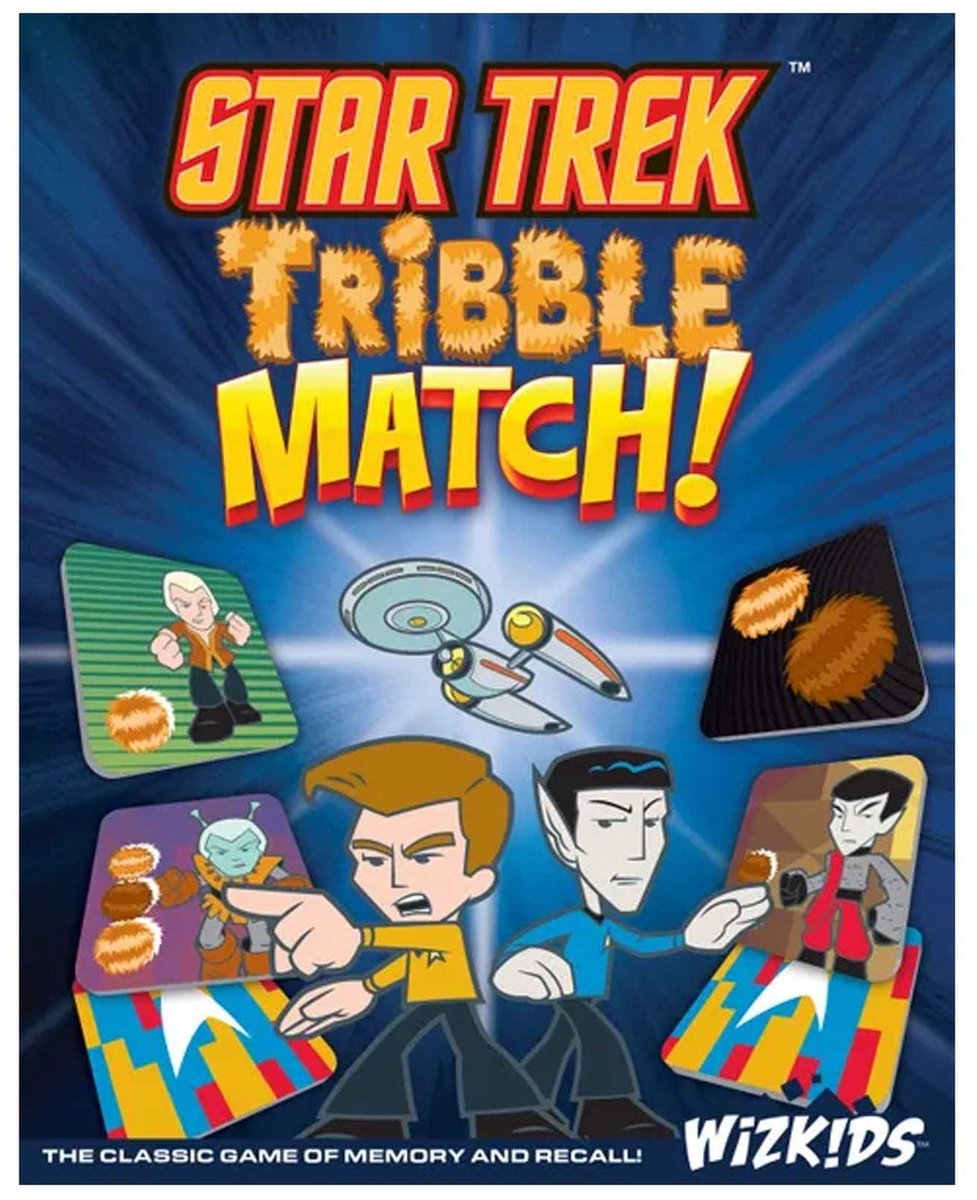 Asmodee Wizkids Star Trek Tribble Match et accessoires