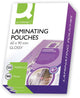 Pochette de plastification Q-connect 2x 125 microns 60x90mm 100 pièces