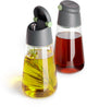 Distributeur de vinaigre d'huile Lékué - lot de 2 - gris