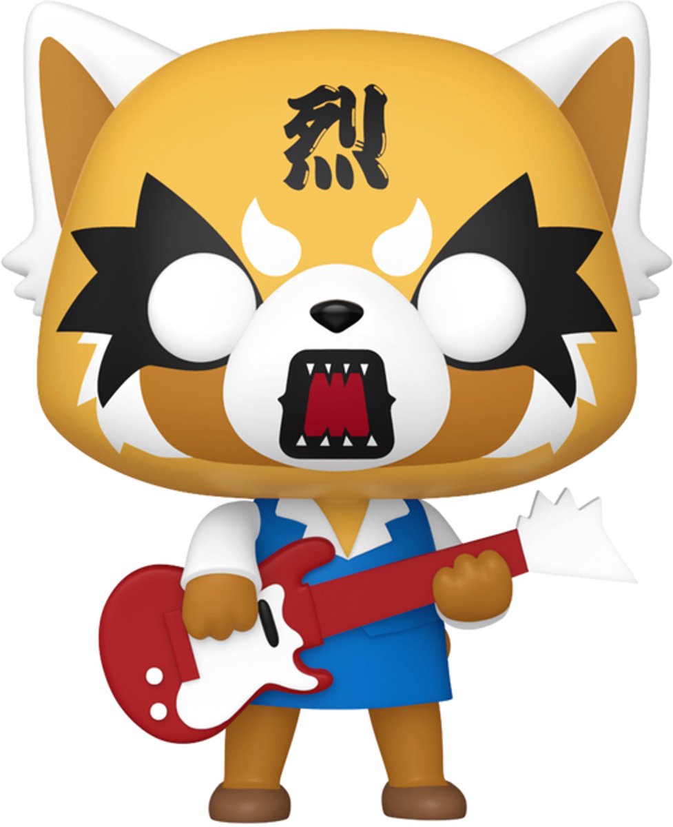 Funko-pop ! animation : aggretsuko - aggretsuko avec guitare #96