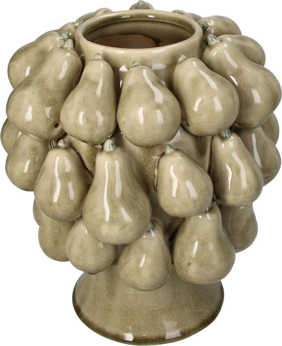 Vase collection Hd poire faïence 22,5x22,5x24cm