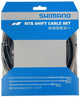 Jeu de câbles de vitesse Shimano race inox noir