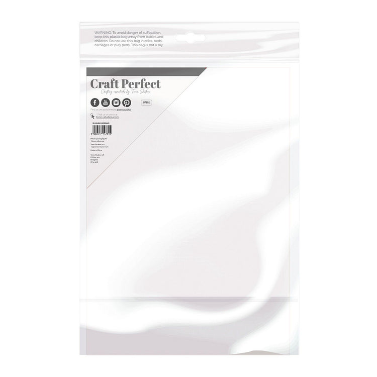 Craft Perfect par Tonic Studios Craft Perfect • Carte miroir irisée 250 g Angel Fire 5 pcs