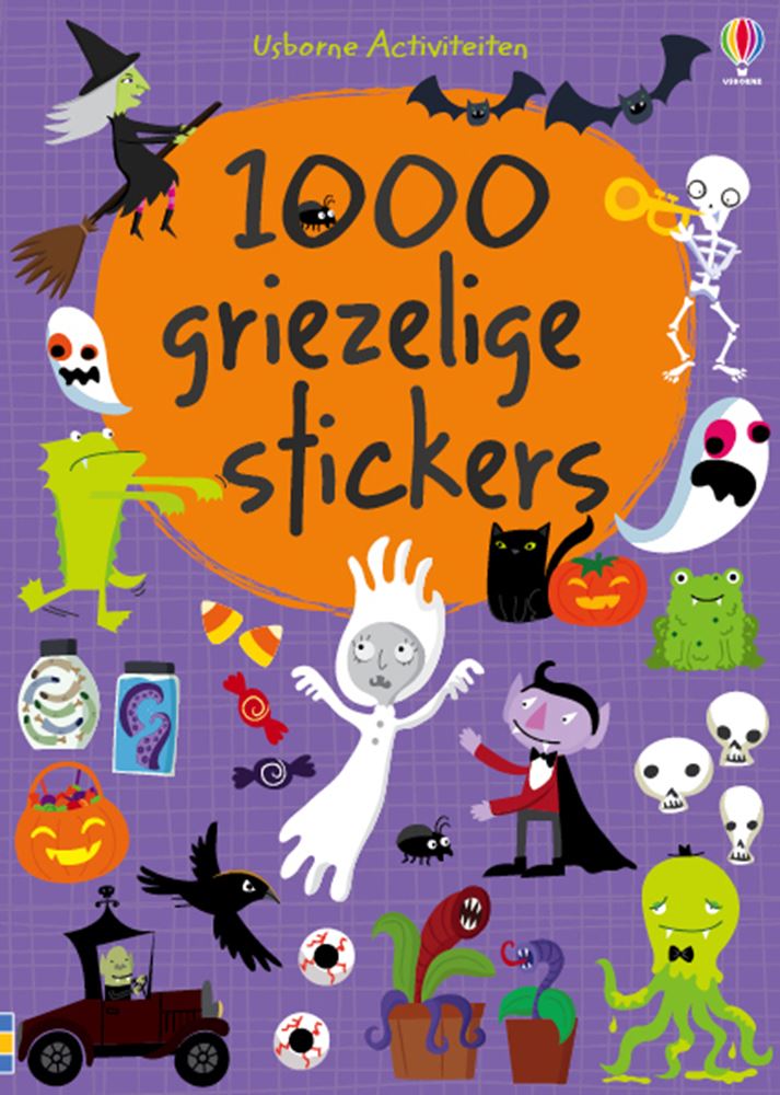 1000 autocollants effrayants. 4+