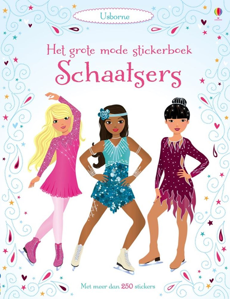 Le grand livre de stickers mode : les skateurs.