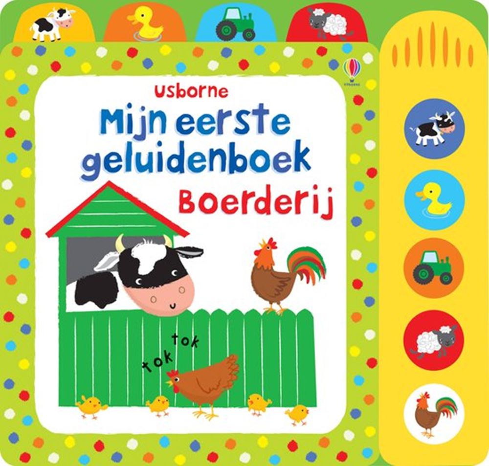 WPG Publishers Premier livre sonore pour bébé - La ferme