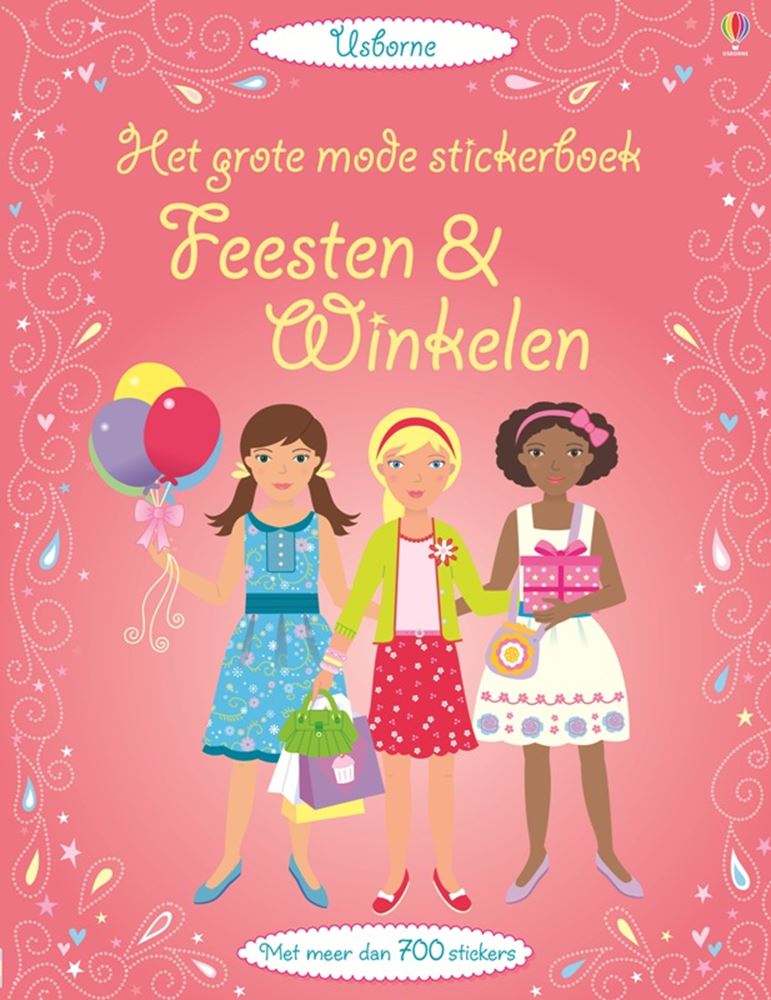 Grands fêtes de livre d'autocollants de mode (700 autocollants)
