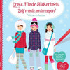 Grand livre d'autocollants mode : collection hiver