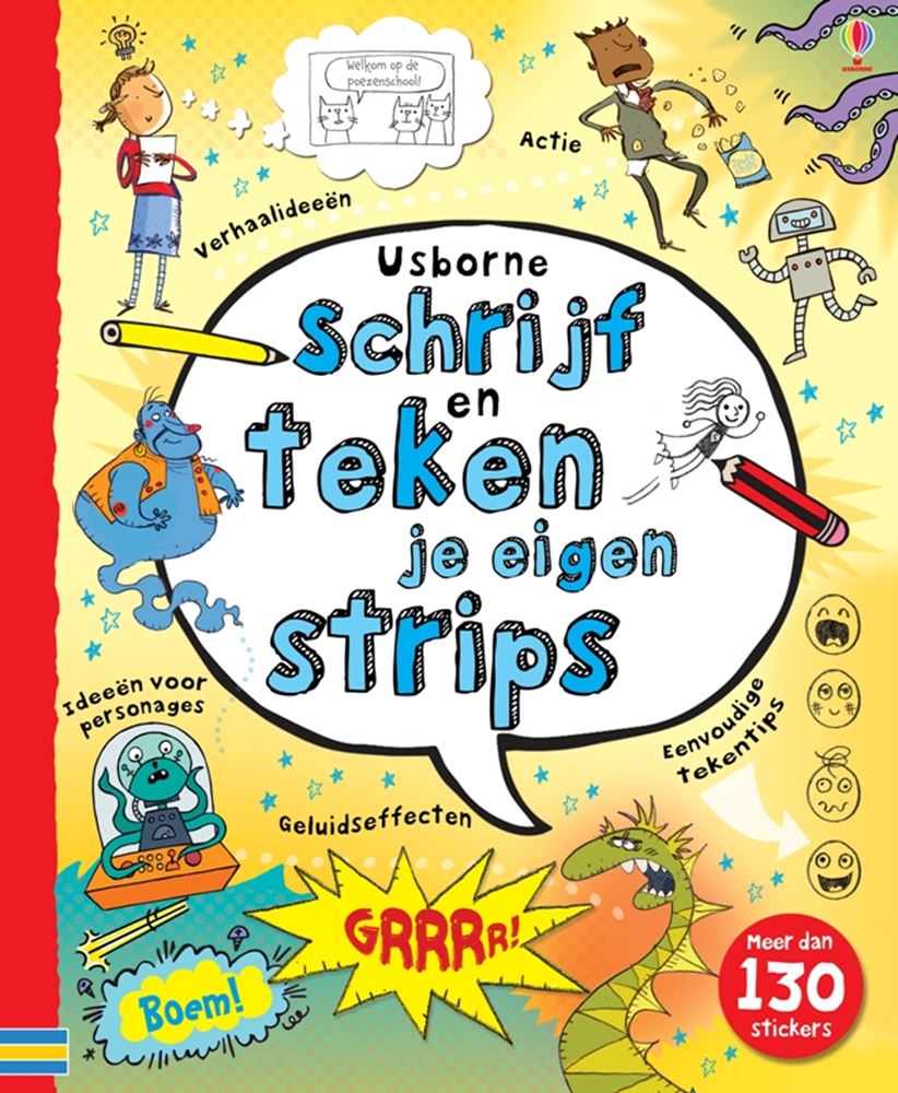 Écrivez et dessinez vos propres bandes dessinées. 8+