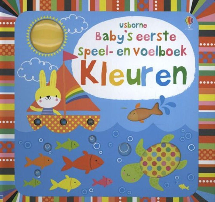 Le premier livre de jeux et de sensations de bébé : le coloriage