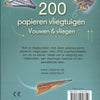 Maison centrale du livre 200 avions en papier pliants volants
