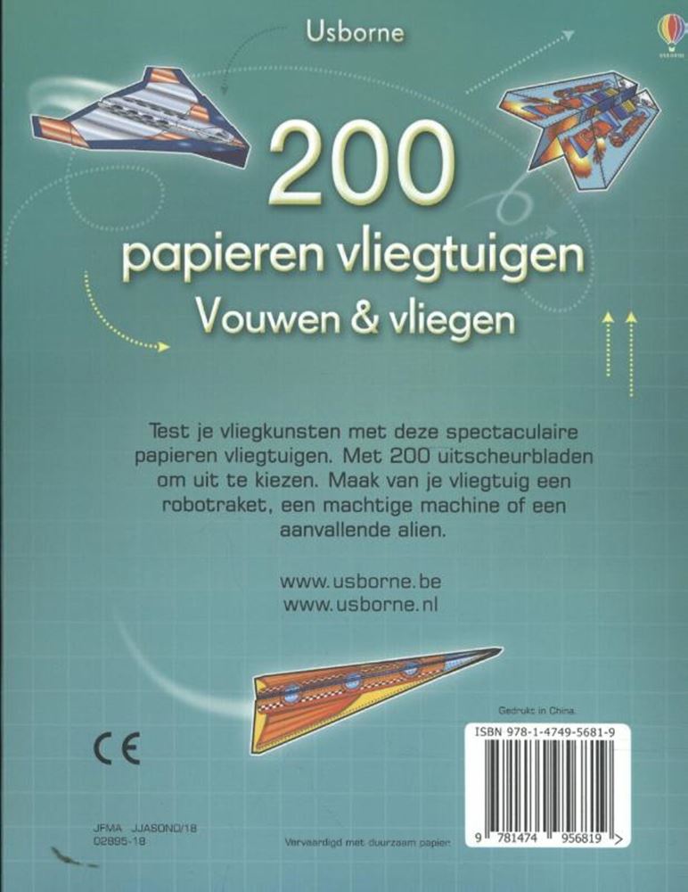 Maison centrale du livre 200 avions en papier pliants volants