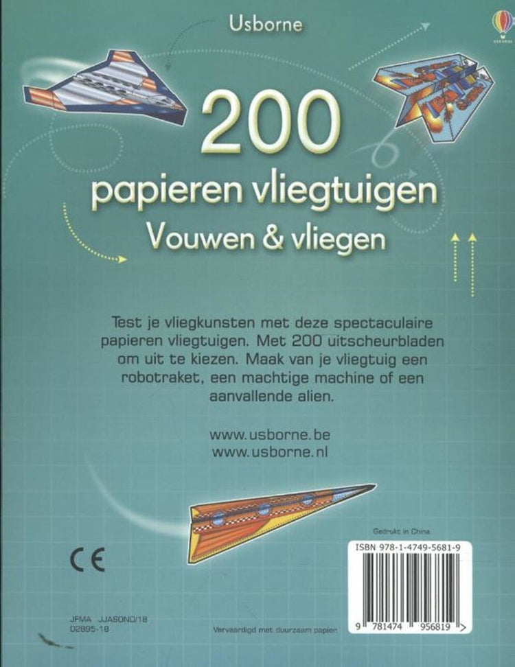 Maison centrale du livre 200 avions en papier pliants volants