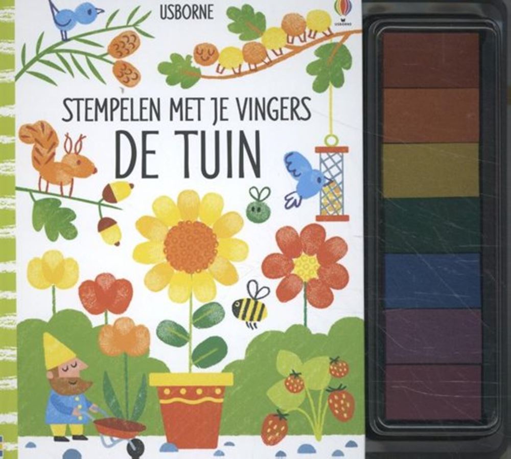 Wpg uitgevers tampon avec vos doigts le jardin