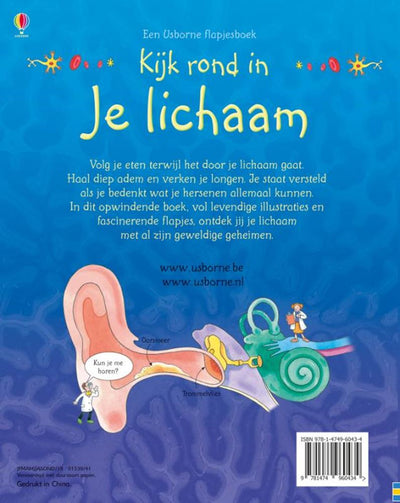 Livre de volets Regardez autour de vous dans votre corps